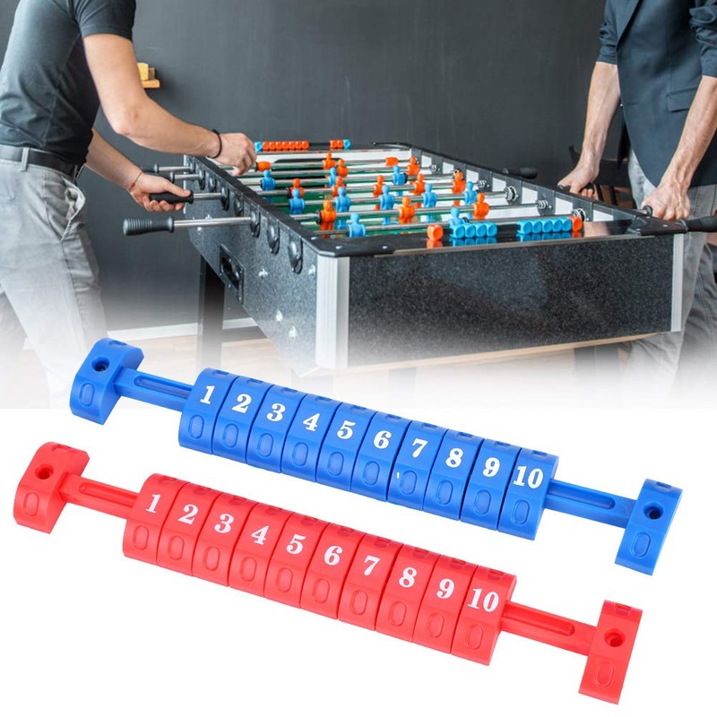 Luatoxry Foosball Ball Score Counter, 10 Numbers 2Pcs Table Football