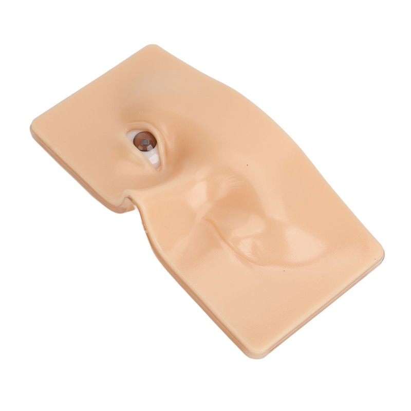 3D Silicone Makeup Practice Face Board with 20ml Cleansing Oil