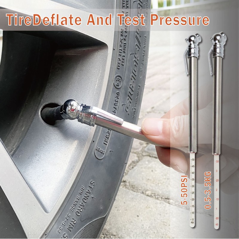 MELPRISU 17 Pieces Air Tool Kit 3/8" X 25ft PVC