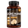 Lions Mane Mushroom 2000mg - 365 High Strength Vegan Tablets