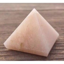 NATURAL MOONSTONE SMALL GEMSTONE PYRAMID 20-22mm