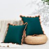 MONDAY MOOSE Decorative Throw Pillow Covers Cushion Cases, Set of
