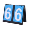 MUNEFE Digit Portable Flip Sports Scoreboard, 2/3/4 Scoreboard, Score Keeper