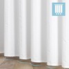 Aiyufeng Aiyufeng Moga White Extra Long Shower Curtain 72 x