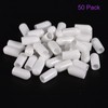 DMiotech 50pcs 6mm Inner Diameter White Screw Protector Rubber End