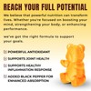 Turmeric & Ginger Gummies with Black Pepper – 500mg Ginger