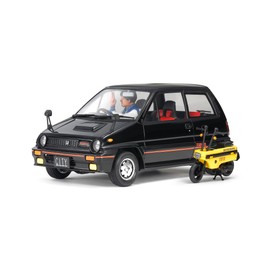 TAMIYA 24369 1:24 Honda City Turbo with Scooter (1) - Model Building, Plastic Kit, Hobby, Crafts, Gluing, Model Kit, Model, Plastic Model Building, Car Kit