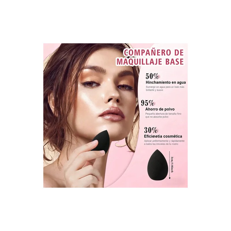 52 Brochas Maquillaje Profesional Y Herramientas Cosméticas