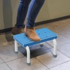 WHOMEC Step Stool with Handles for Elderly-Bed Stools with Adjustable
