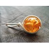 Silver-Plated Amber Tendre Pendant