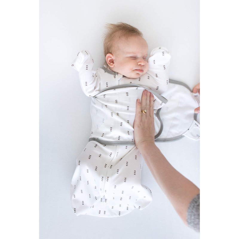 SwaddleDesigns Omni Swaddle Sack with Wrap & Arms Up Sleeves