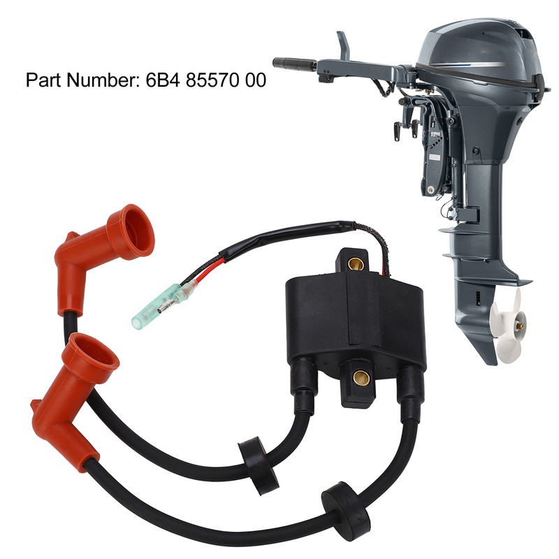Outboard Ignition Coil Vibration Resistant Sensitive Fit for 9.9D 15D