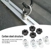 Carbon Steel Stud Fittings, 360 Degree Rotation L Track Tie