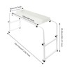 ILWorkTLs Adjustable Height and Length Over Bed Desk,Mobile Over Bed