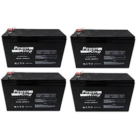 12V 7AH SLA Battery for - Gate Openers - 4 Pack