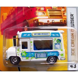 Mattel Matchbox 2008 MBX City Action 1:64 Scale Die Cast Metal Car # 43 - "Cosmic" Ice Cream Cruiser