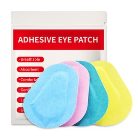 40PCS Adhesive Eye Patches for Adults Breathable Eyepatch Disposable Eye Pad Bandages for Adults Help Lazy Eye