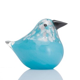 Handmade Blown Glass Bird Crystal Figurines Art Collectible Ornaments Statue Figurines Paperweight Modern Handmade Sculpture Home Decor