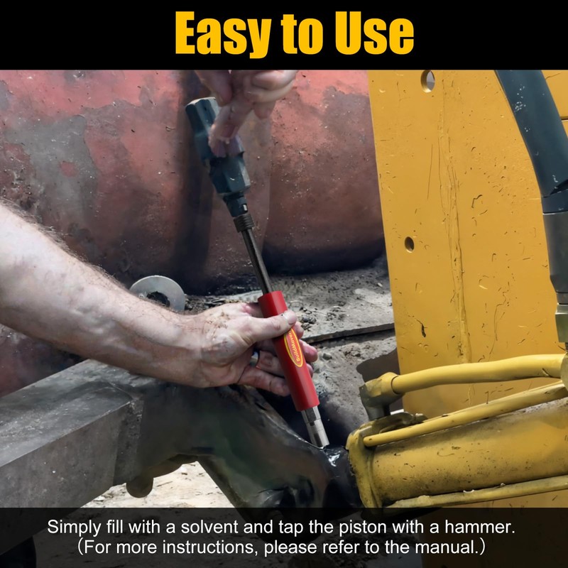 Grease Fitting Cleaning Tool -Grease Zerk Cleaner, Grease Fitting Rejuvenator,