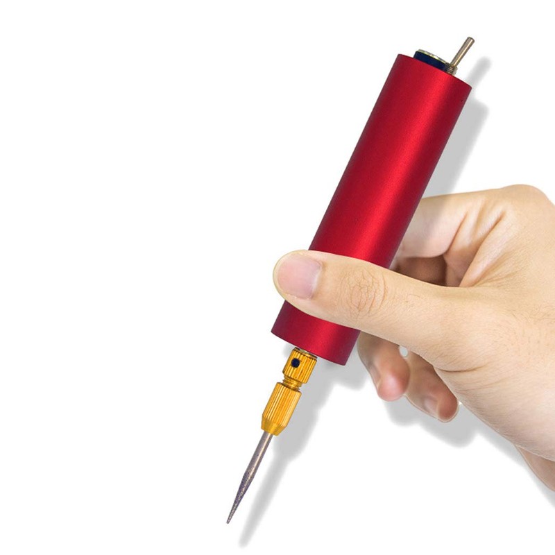 Portable Mini Hand Drill Micro Electric Aluminum Hand for Jewelry