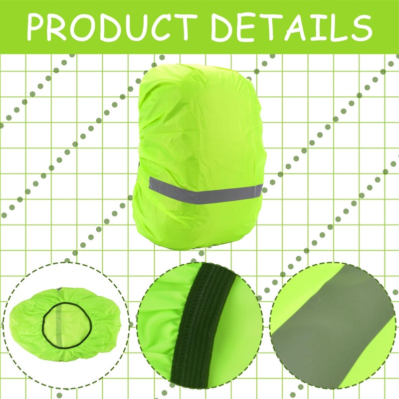 SSKHE Waterproof Backpack Cover, Portable Universal Rain Cover, Reliable Backpack