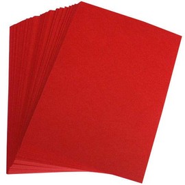 StellaWeds 20 x A4 Red Card Stock - 260gsm