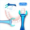 T.Smile NoFuss Dental Flosser Kit, 5-inch Long Handle & Refill
