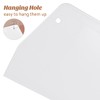 Garneck Dough Scraper Large Made of Plastic, Pack of 2,