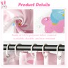 MelonBoat Easter Shower Curtain Set: Cute Easter Bathroom Shower Curtain