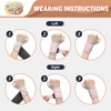 INDEEMAX 2 Pack Copper Carpal Tunnel Wrist brace, Compression Wrist