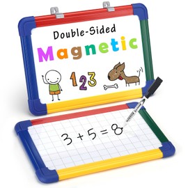 Swansea Small Whiteboard a4 Portable Magnetic White Board Double Side Dry Erase Board for Home Office School Classroom, Handheld and Wall-Mount, 30x21cm