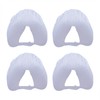 sosoftwell 4 Pack N20 Nasal CPAP Mask Liners, White, Medium