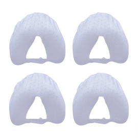 sosoftwell 4 Pack N20 Nasal CPAP Mask Liners, White, Medium Size