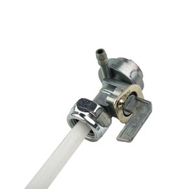 TDR 15mm Fuel Shut ON/OFF Valve Tap Switch Petcock for Generator Engine Tank, Replacement for Dirt Bike Pit Bike Quad ATV Buggy