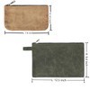 Tool Pouch with Smooth Zipper, Heavy Duty 16oz Waxed Canvas