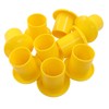 Litoexpe 12 Pcs Mushroom Rebar Cap, Plastic Reinforced Protective Cap