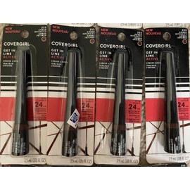 COVERGIRL 4-Pack NEW CoverGirl Get in Line Active Liquid Eyeliner in 355 Amber Intensity