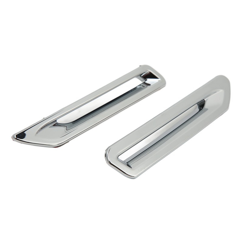 2 Pair Radiator Slot Vent Trim Electroplated Ventilation Decorative Trim