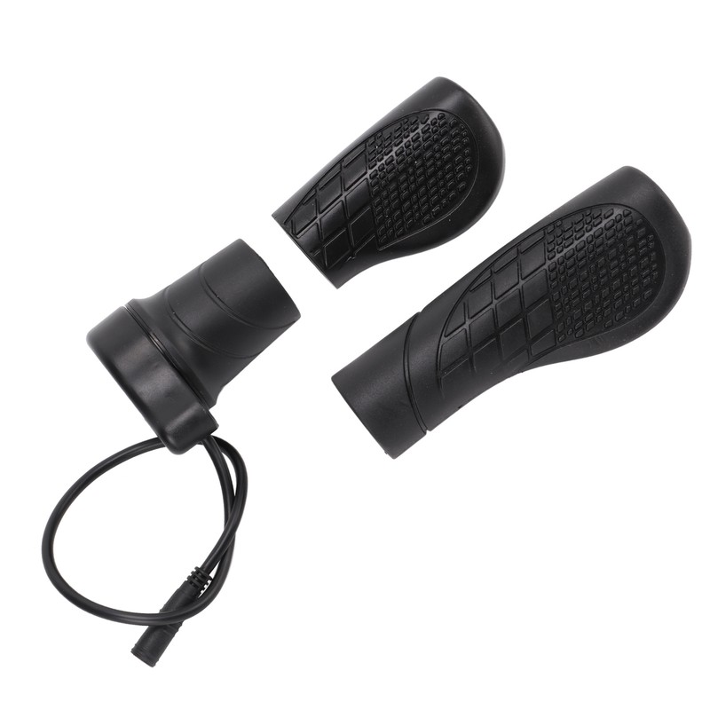 Electric Bicycle Twist Throttle Left 22.2mm Waterproof Throttle Grips for