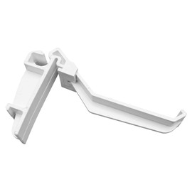 5 x White Ultraframe MGBB001 Conservatory Gutter Brackets, suitable for conservatories with a Ultraframe roof, they snap fix into place - no need for screws.
