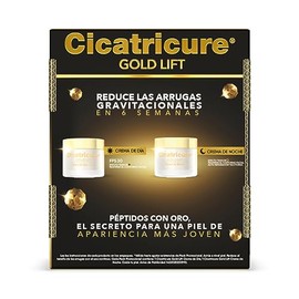 Cicatricure Crema Bundle Gold Lift Da y Noche Resultados Visibles en 6 Semanas, Tratamiento Antiarrugas con Pptidos y Oro, Reafirma, Redefine...      
