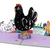 Lovepop Chicken Funny Birthday Card for him for her, Happy
