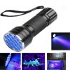 PreAsion Ultraviolet Flashlight UV 21 LED Flashlight Handheld Black Light