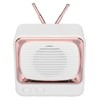 TV Shaped BT Speaker Wireless Lightweight Portable Mini Classic Style