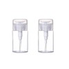 2 Pcs 100ml 3.4oz Push Down Empty Pump Dispenser Bottles