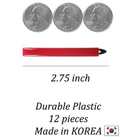 AURORA PIN SN1 Hair Barrettes for Women - Handmade Snap Plastic Hairclip Set, Accessories for Girls - Slim, Minimalist Rectangle Clips with Non-Slip Grip & Secure Closure - Made In Korea - 12-Pack