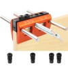 O'SKOOL Self Centering Dowel Jig Kit Drilling Guide Bushings Set