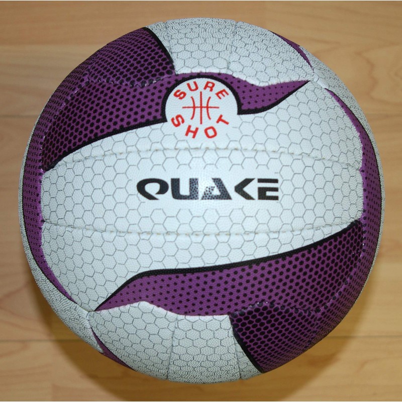 Sure Shot Unisex Sure Shot quake Netball In White and