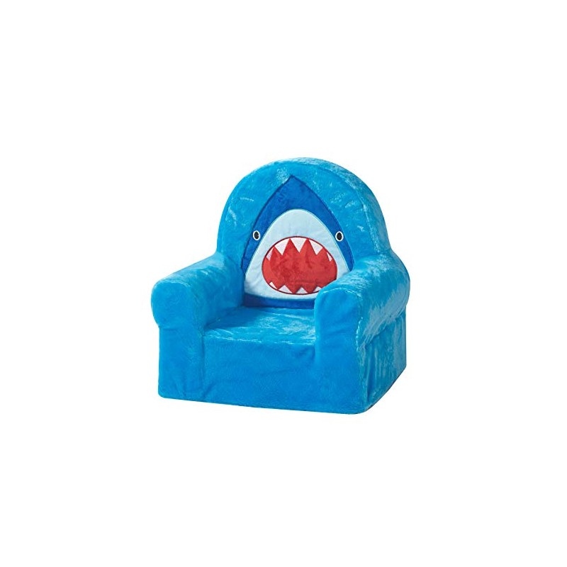 Heritage Kids Figural Foam Chair Shark, Ages 3+, Blue