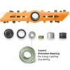 Eastern Nylon Linx Pedals 9/16 - Lightweight, High-Grip MTB &